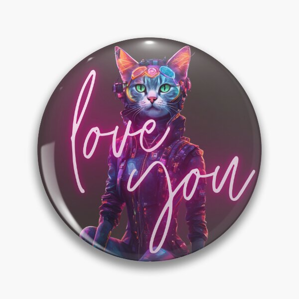 Item preview, LUV CYBERCAT designed and sold by Askaminaflower.