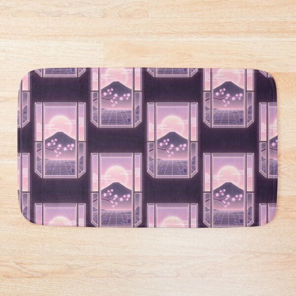 Item preview, Vaporwave Mountain Landscape Fuji Window Scene designed and sold by Itsheartshop.