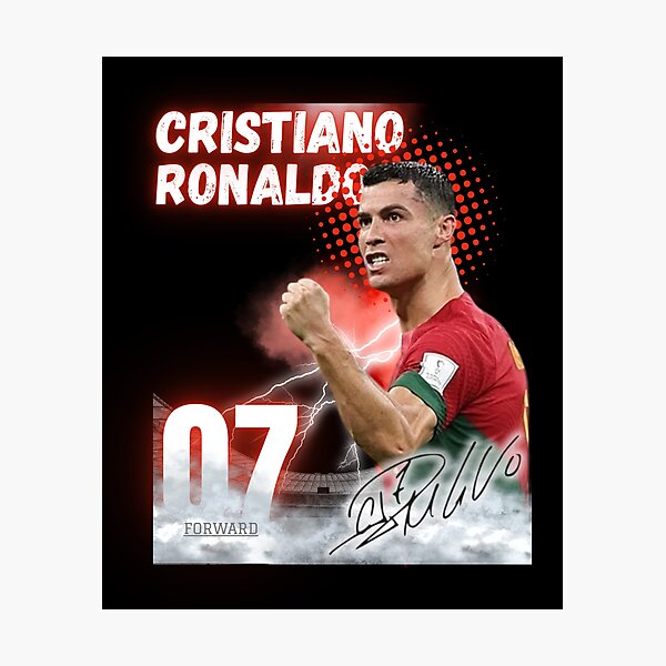 Item preview, Cristiano Ronaldo CR7 Football Player Art Design designed and sold by WildPetal.