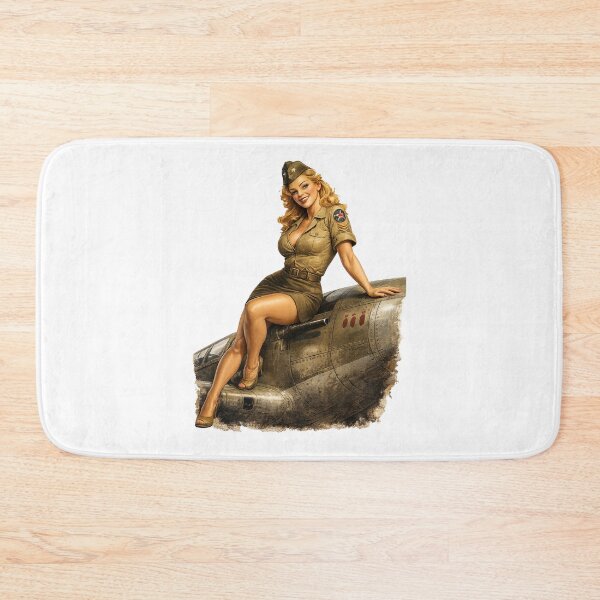 Item preview, WWII Pinup homage! designed and sold by Bruce Custom Creations.