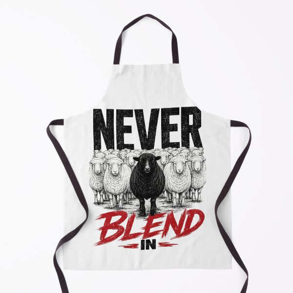 Item preview, Never Blend Black Sheep Motivation Graphic designed and sold by the-dovlat.