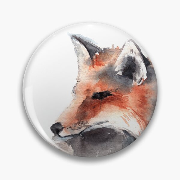 Item preview, Graceful Fox in Watercolor designed and sold by CanotStop.