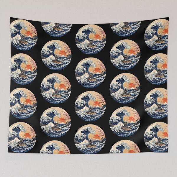 Item preview, Funny Cane Corso Captain Japanese Kanagawa Wave Japan Boat Mom Dad Kids designed and sold by FurryHavenPH.