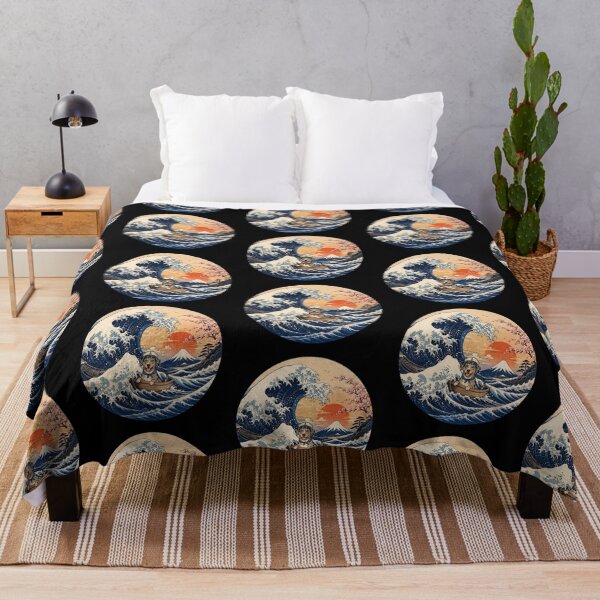 Item preview, Funny Catahoula Leopard Captain Japanese Kanagawa Wave Japan Boat Mom Dad Kids designed and sold by FurryHavenPH.