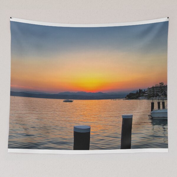 Item preview, Sirmione Sunset over Lake Garda designed and sold by Violaman.