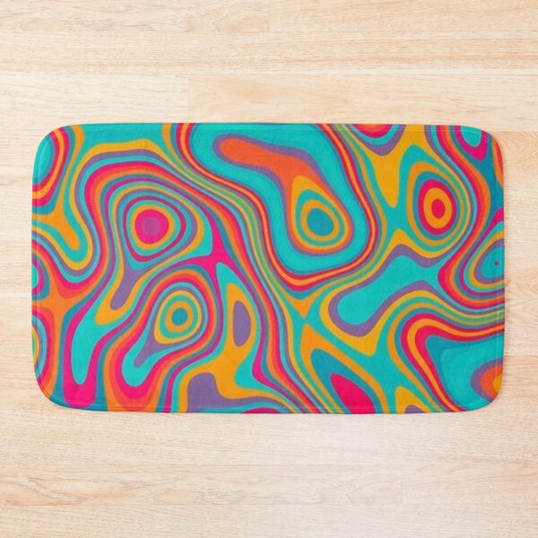 Item preview, Groovy Psychedelic Liquid Swirl Retro 70s Colorful Trippy Abstract designed and sold by LYAN-STORE.