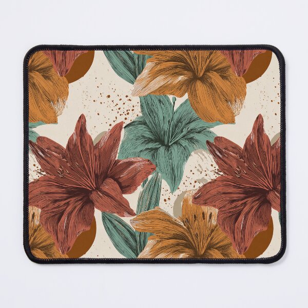 Item preview, Wild Amaryllis Print - Tropical Flower Pattern   - Mothers Day Ideas designed and sold by RoyalStarsPatts.