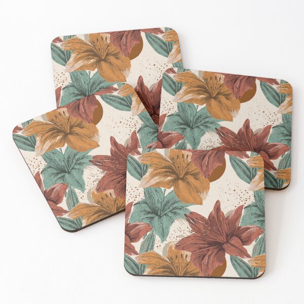 Item preview, Wild Amaryllis Print - Tropical Flower Pattern   - Mothers Day Ideas designed and sold by RoyalStarsPatts.