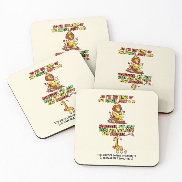 Item preview, King Of The Jungle Lion Naps Funny designed and sold by RamyGallery.