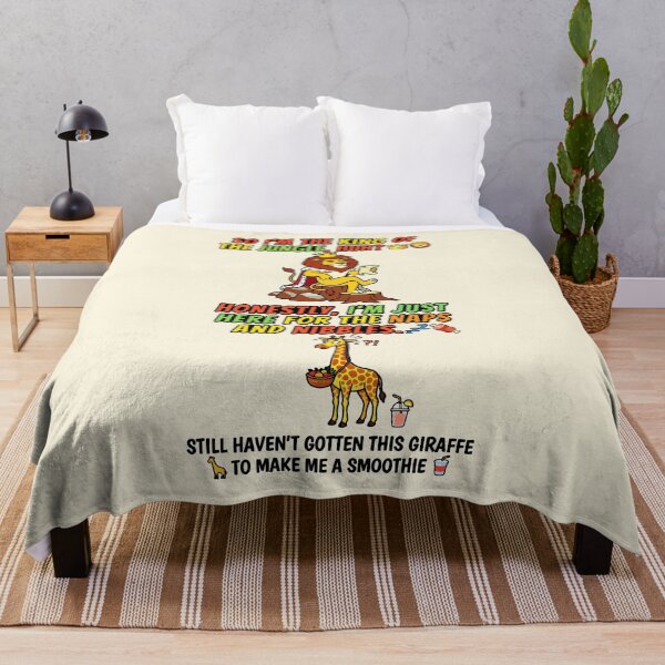 Item preview, King Of The Jungle Lion Naps Funny designed and sold by RamyGallery.