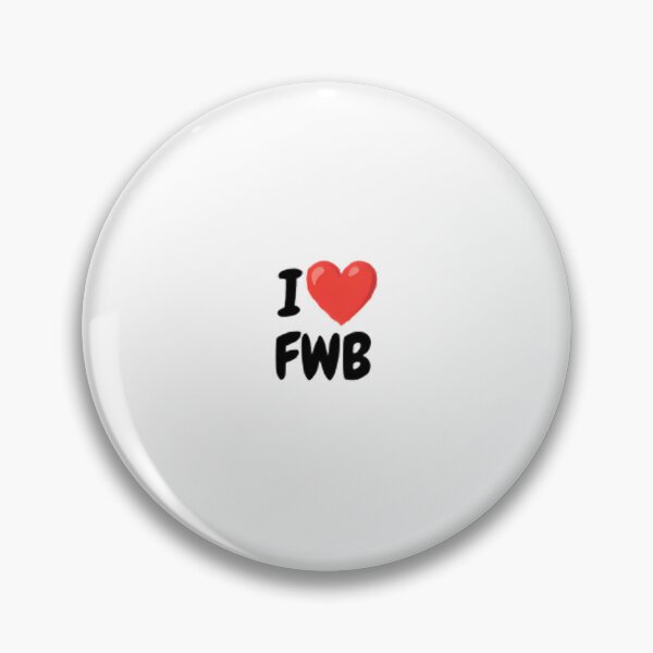 Item preview, I Love FWB Cute Red Heart – Funny Friends With Benefits Relationship Art designed and sold by mentosdesigner.