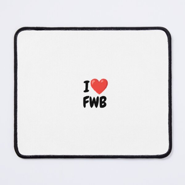 Item preview, I Love FWB Cute Red Heart – Funny Friends With Benefits Relationship Art designed and sold by mentosdesigner.