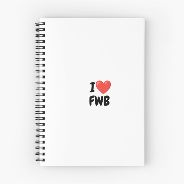 Item preview, I Love FWB Cute Red Heart – Funny Friends With Benefits Relationship Art designed and sold by mentosdesigner.