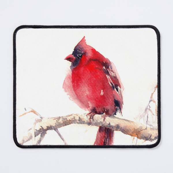 Item preview, Red Cardinal on Tree Branch designed and sold by CanotStop.
