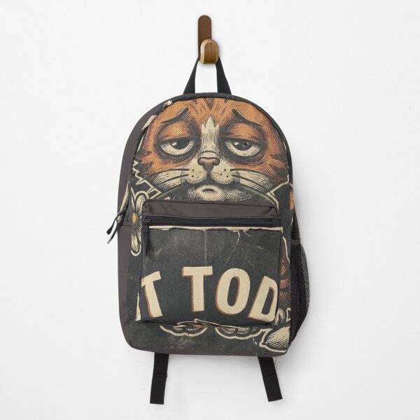 Item preview, Not Today Distressed Cat designed and sold by Tel A Pet.