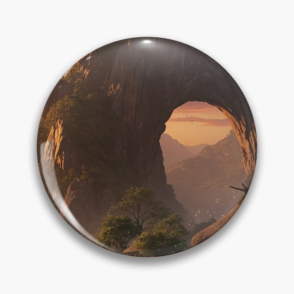 Item preview, "Whispers of the Eternal Arch-Golden Haven Village" designed and sold by SkyKing Ron.