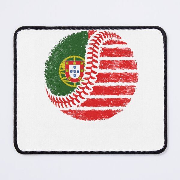 Item preview, Portugal Flag Baseball – Vintage Distressed Style designed and sold by HumansStuck12.