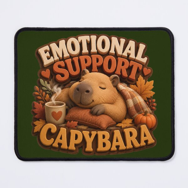 Item preview, Relaxing Emotional Support Capybara  designed and sold by Weirdwildco69.