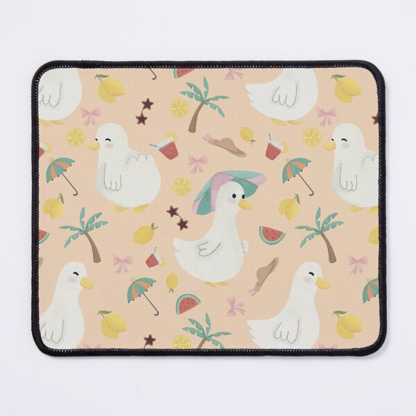 Item preview, Cute Summer Ducks Seamless Pattern Art designed and sold by StoriesInGrain.