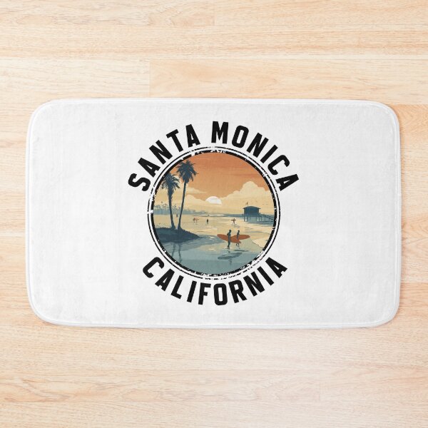 Item preview, Santa Monica – California (with Black Lettering) designed and sold by VelvetRoom.