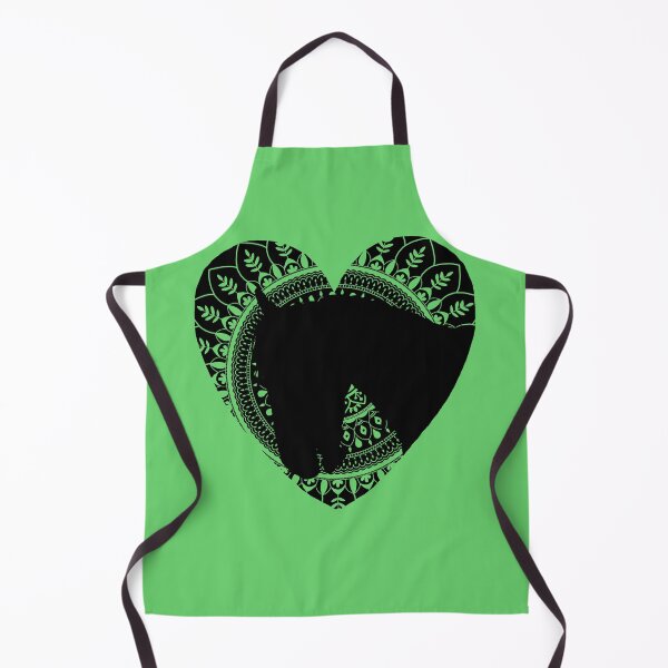 Item preview, Horse on mandala heart designed and sold by MidnightDr3am.