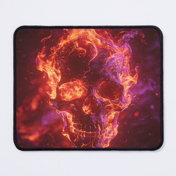 Item preview, Fractal Fire Skull – Infernal Psy Energy 3 designed and sold by RH Design Lab.