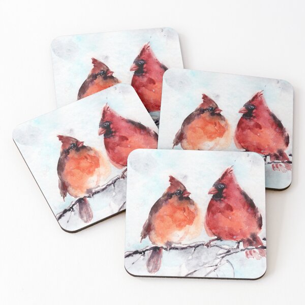Item preview, Two Cardinals on a Branch designed and sold by CanotStop.