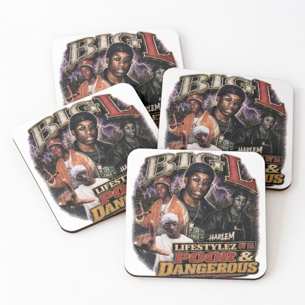 Item preview, Big L - Vintage Style Shirt | "Lifestylez Ov Da Poor & Dangerous" designed and sold by slangeditorial.