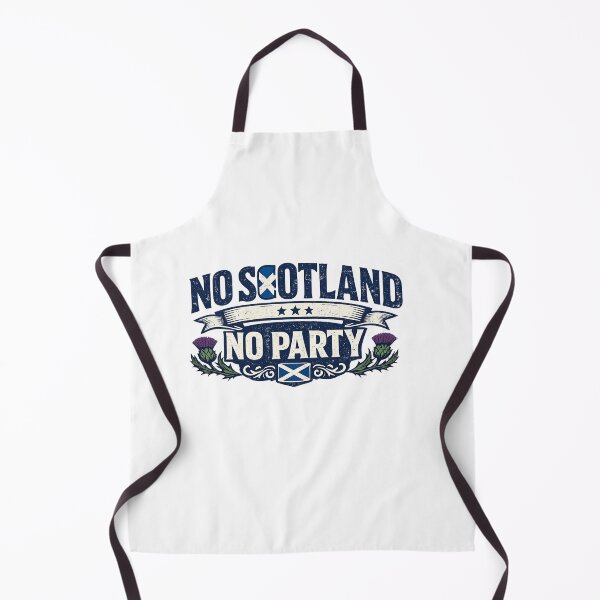 Item preview, No Scotland No Party Scottish Pride Vintage T-Shirt Design designed and sold by CreativeNest Prints.