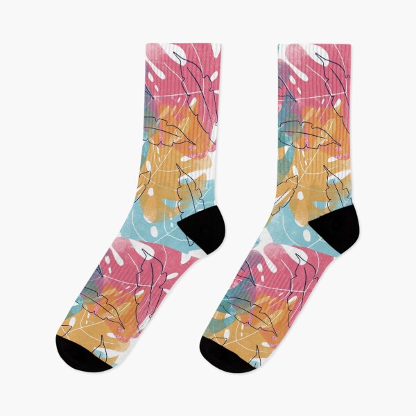 Item preview, Abstract Colorful Botanical designed and sold by IvysCreativityHouse.