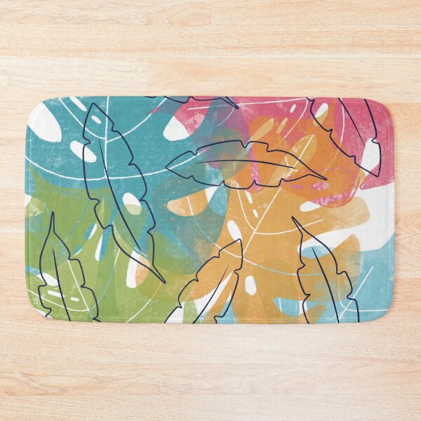 Item preview, Abstract Colorful Botanical designed and sold by IvysCreativityHouse.
