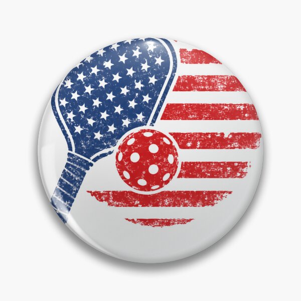 Item preview, American Flag Pickleball – Patriotic Paddle Pride designed and sold by HumansStuck12.