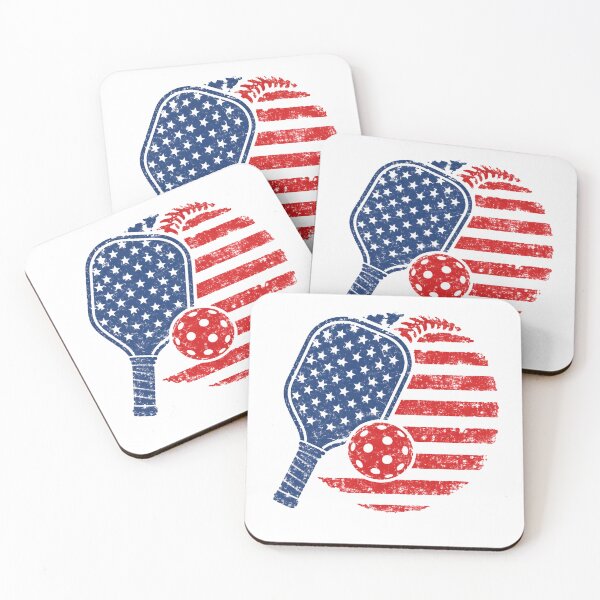 Item preview, American Flag Pickleball – Patriotic Paddle Pride designed and sold by HumansStuck12.