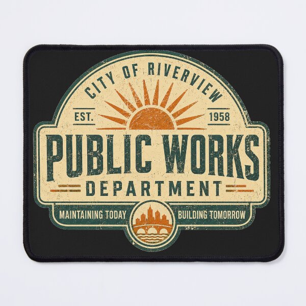 Item preview, Night Crew Department - Retro Worker Club Design designed and sold by JustResultsCo.