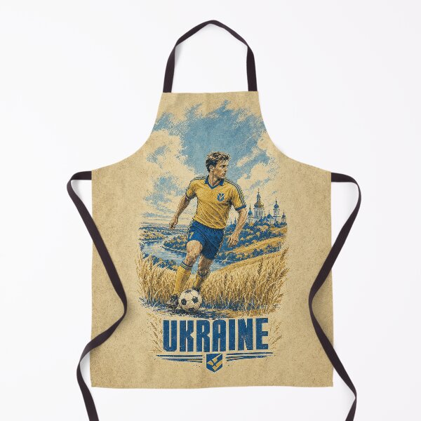 Item preview, Ukraine Football Vintage designed and sold by puredevn.