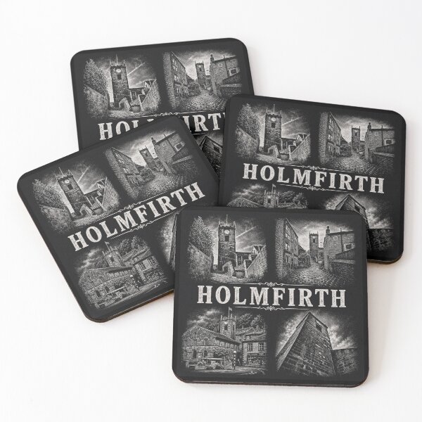 Item preview, Holmfirth A Black.And white Collage designed and sold by Daisy Lane Gifts UK.