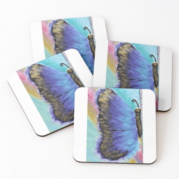 Item preview, Butterfly- Colourful canvas painting Design designed and sold by SanjanaArtistic.