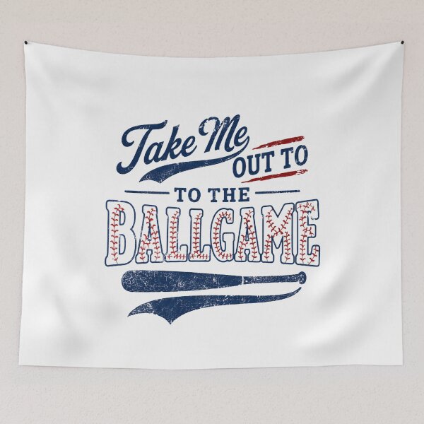 Item preview, Take Me Out To The Ballgame – Vintage Baseball Song designed and sold by HumansStuck12.