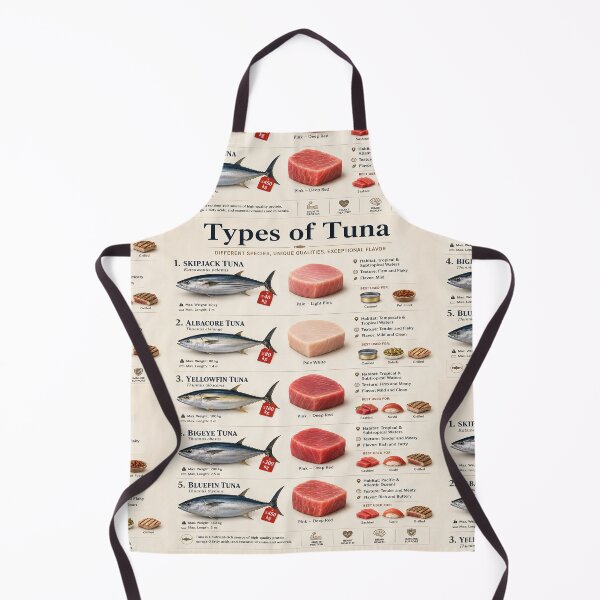 Item preview, Types of Tuna Fish Species designed and sold by AzalaiBubbles.