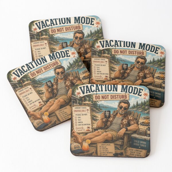 Item preview, Vacation Mode Do Not Disturb Dad – Funny Dad Summer Design designed and sold by DailyStruggleCo.