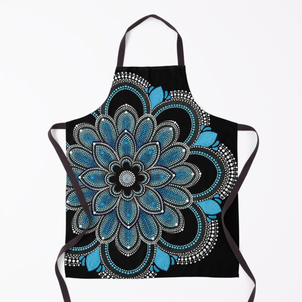 Item preview, Blue Teal and silver Mandala  designed and sold by ElexisND.