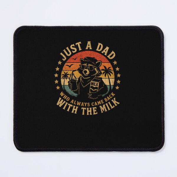 Item preview, Just A Dad Who Always Came Back With The Milk Funny Dad Father designed and sold by RetroMini2026.