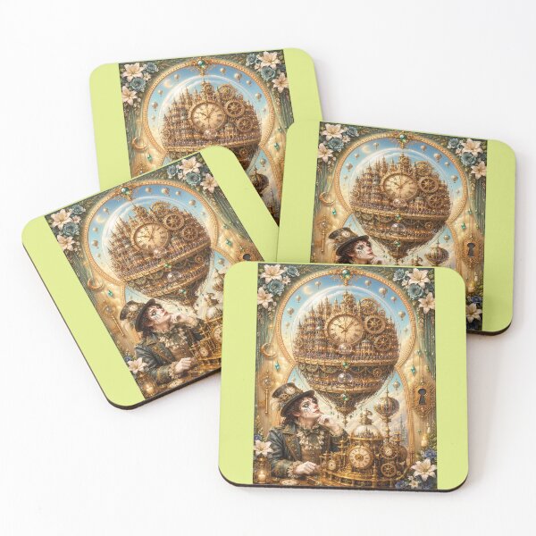 Item preview, Clockwork Dream Kingdom – Mystical Clown of Time designed and sold by sunbowjp stadio.