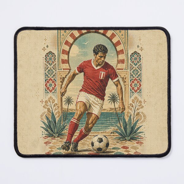 Item preview, Tunisia Football Vintage designed and sold by puredevn.