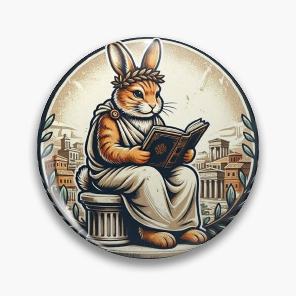 Item preview, Scholar Rabbit – Ancient Wisdom Design designed and sold by Dogandesighn.