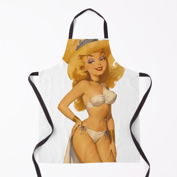 Item preview, Gothic Blonde Pinup – Vintage Cartoon Inspired Retro Art designed and sold by Cosplayvintage.