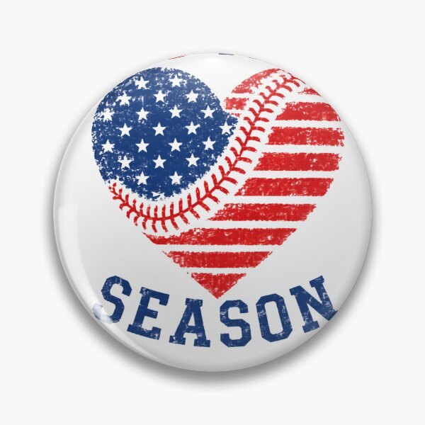 Item preview, Tis The Season – Baseball Heart Americana designed and sold by HumansStuck12.