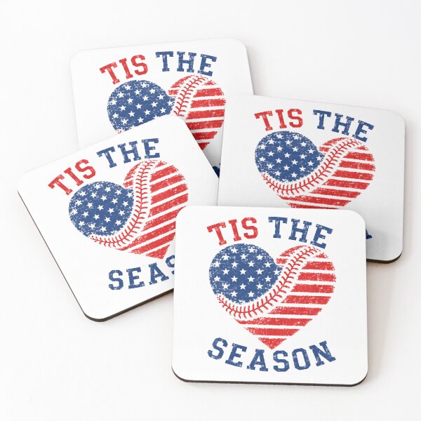 Item preview, Tis The Season – Baseball Heart Americana designed and sold by HumansStuck12.