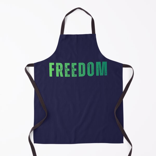 Item preview, Freedom Typography Green Distressed Text Design designed and sold by EchoPrint Co..