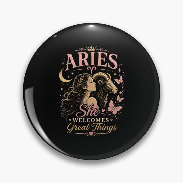 Item preview, Aries She Welcomes Great Things designed and sold by Sneh024.